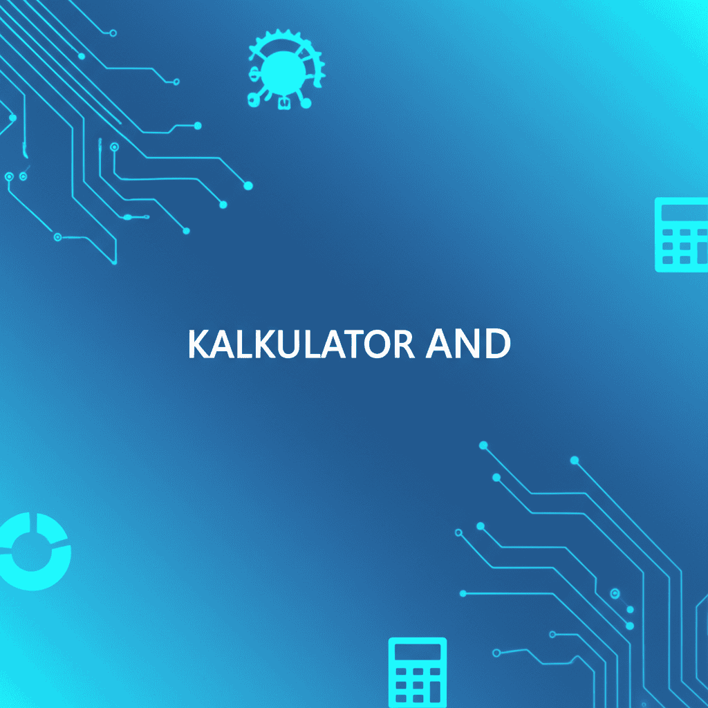 Kalkulator AND wykonujący operacje logiczne na wartościach binarnych