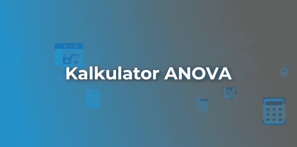 Kalkulator ANOVA