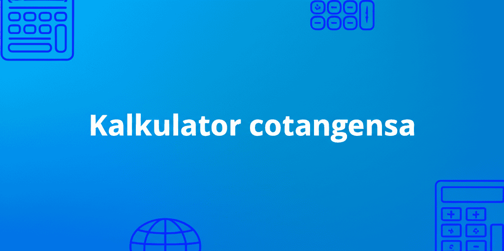Kalkulator cotangensa