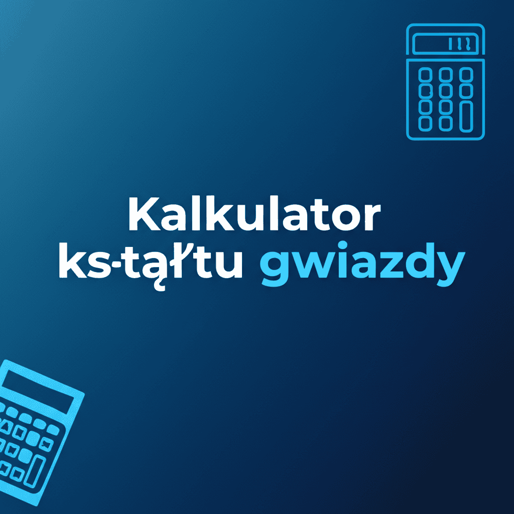 Kalkulator kształtu gwiazdy