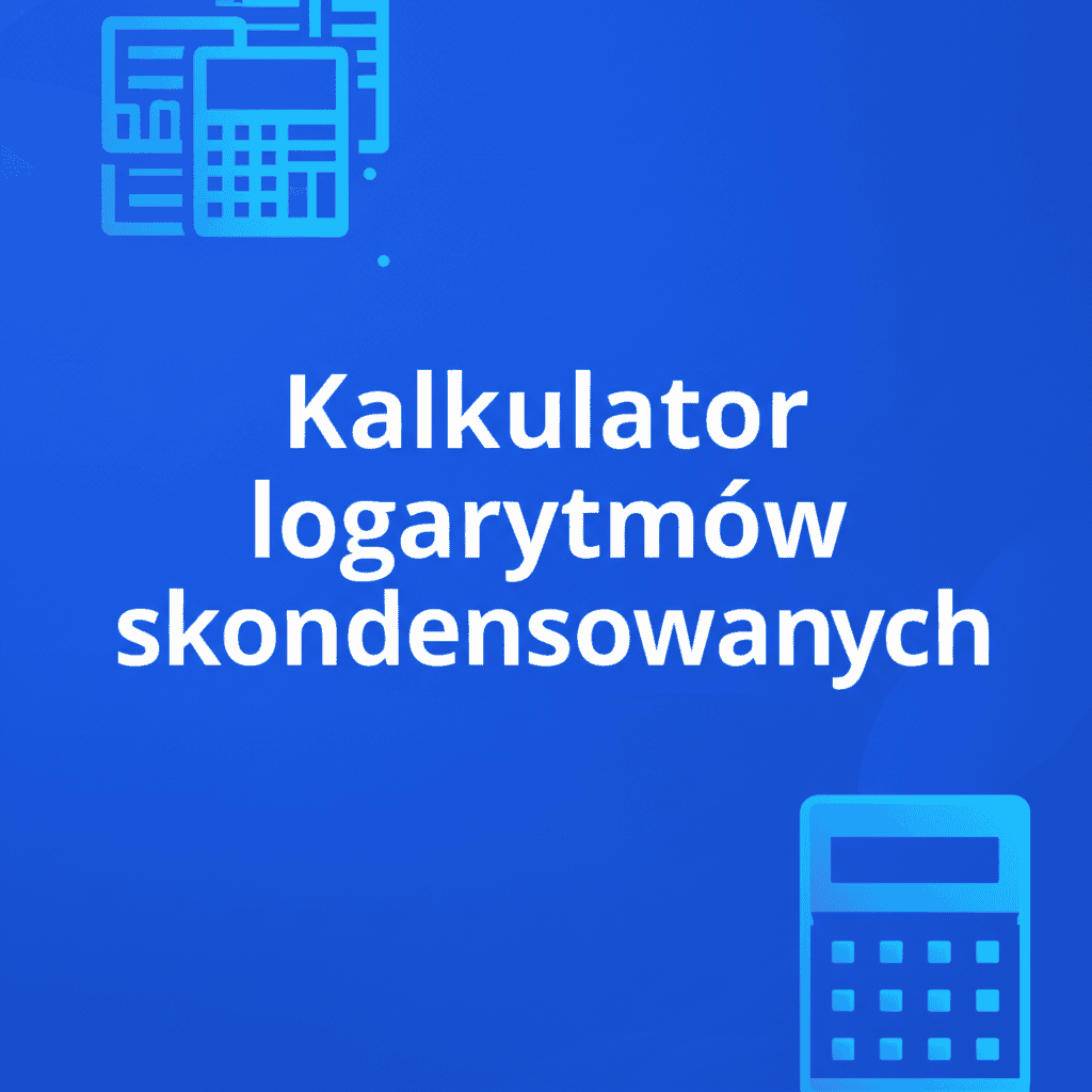 Kalkulator logarytmów skondensowanych - narzędzie do upraszczania wyrażeń