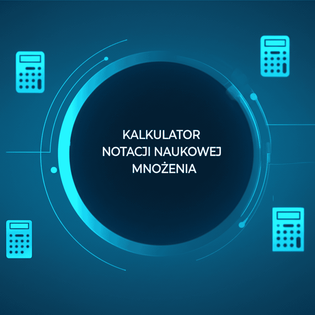 Kalkulator notacji naukowej mnożenia
