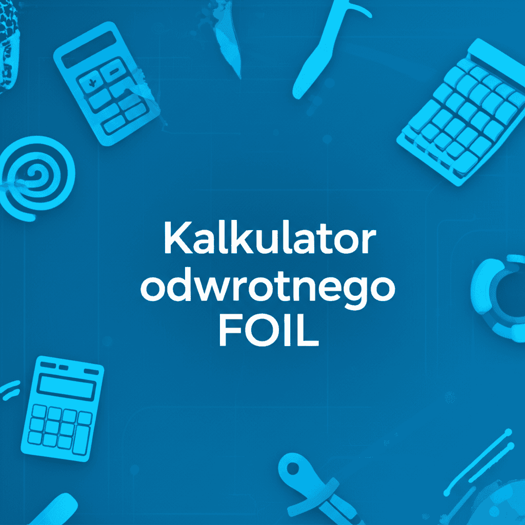 Kalkulator odwrotnego FOIL