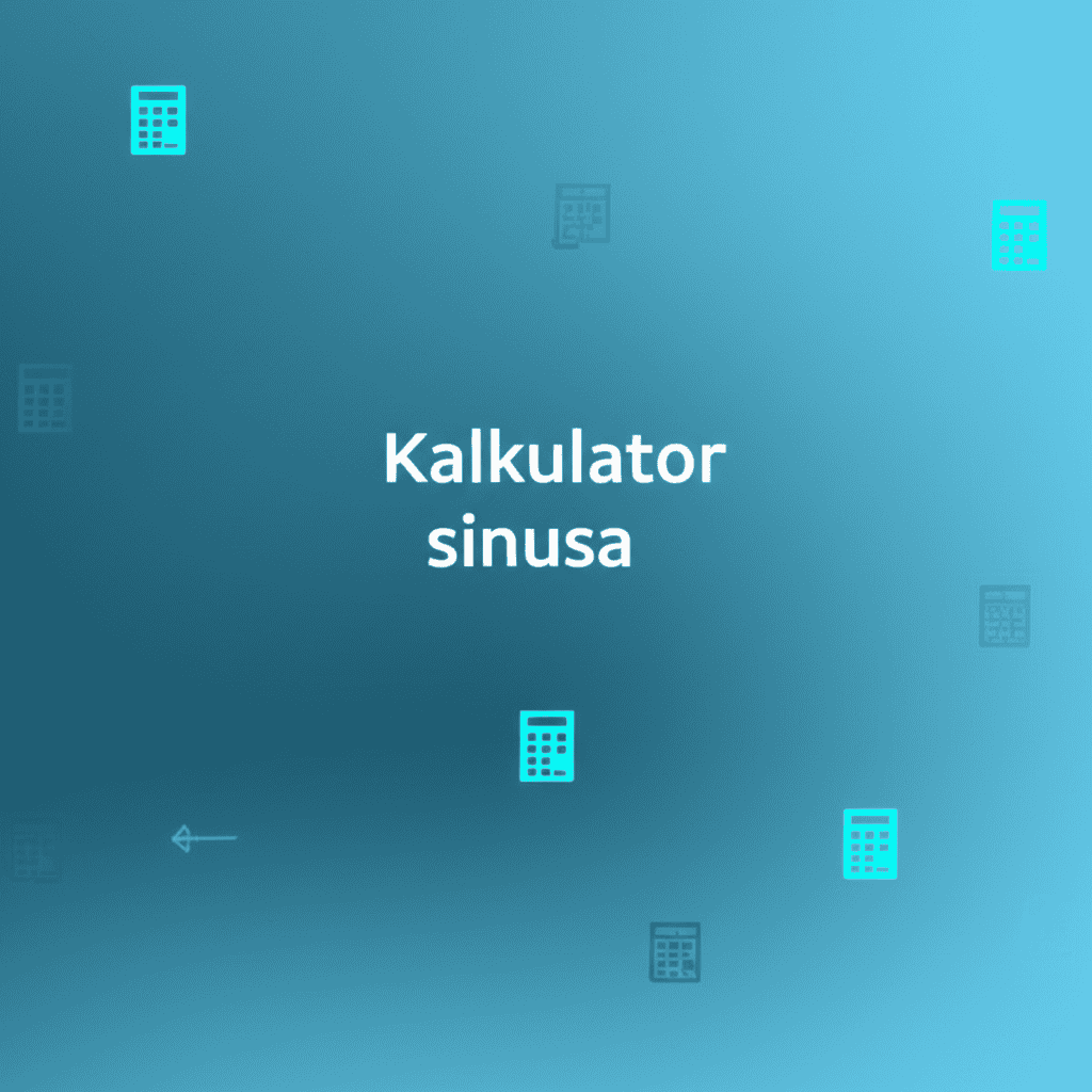 Kalkulator sinusa do obliczeń trygonometrycznych