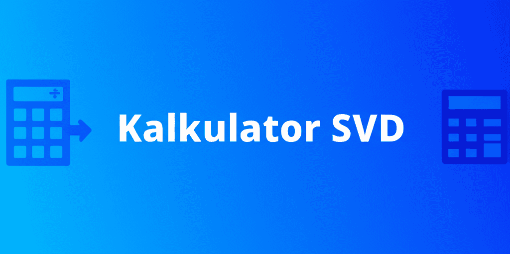 Kalkulator SVD