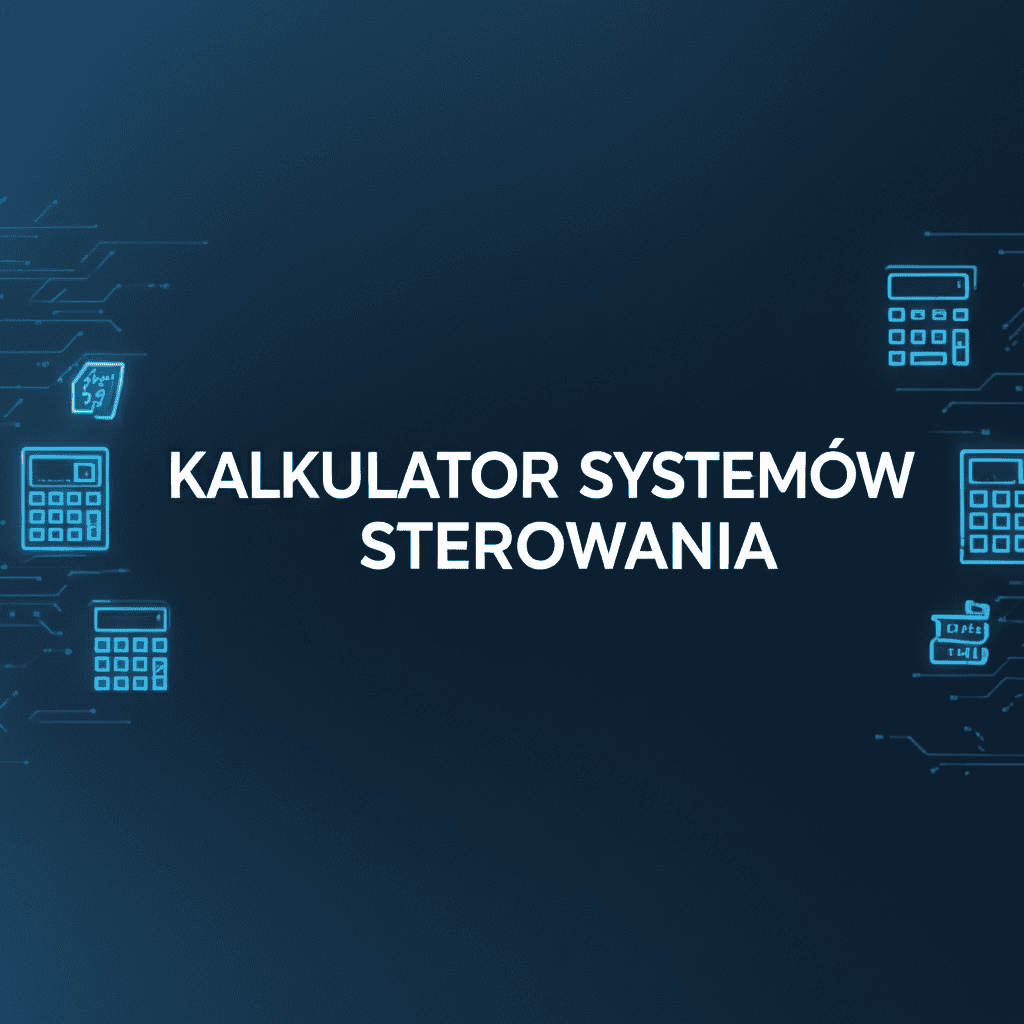 Kalkulator systemów sterowania - wizualizacja
