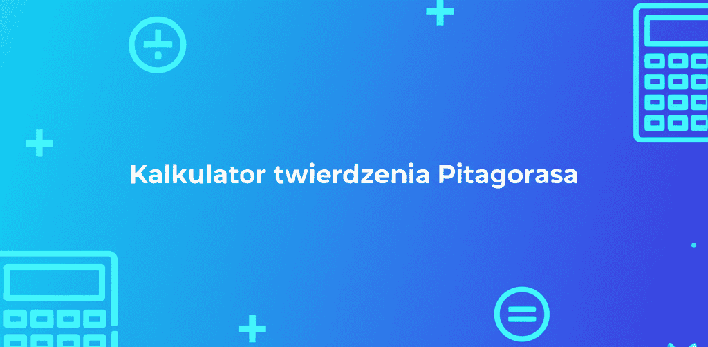 Kalkulator twierdzenia Pitagorasa - Obraz przedstawiający trójkąt prostokątny z bokami a, b i c