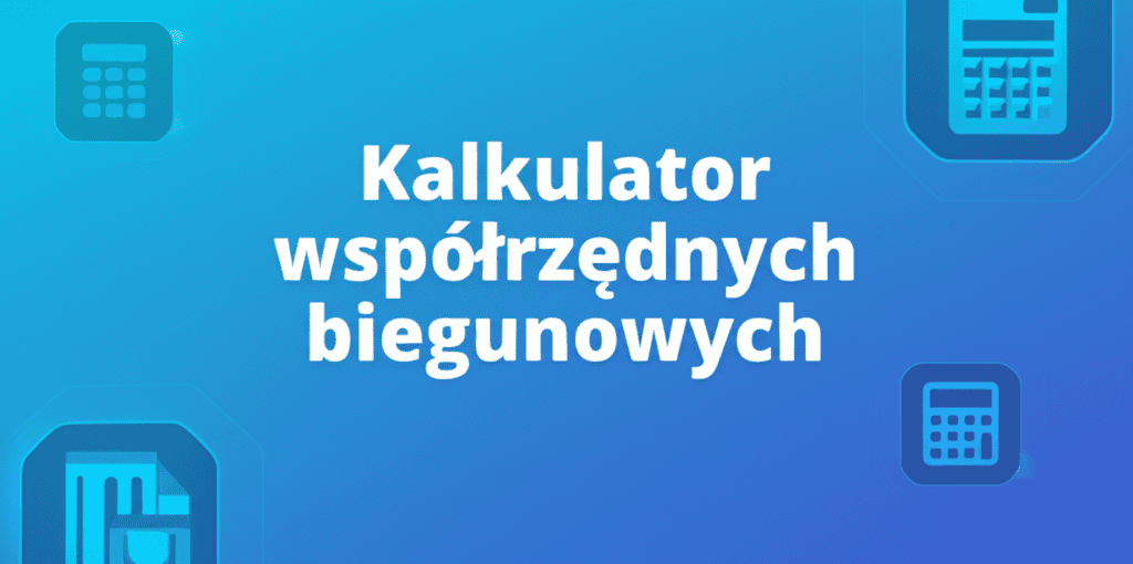 Kalkulator współrzędnych biegunowych do konwersji punktów